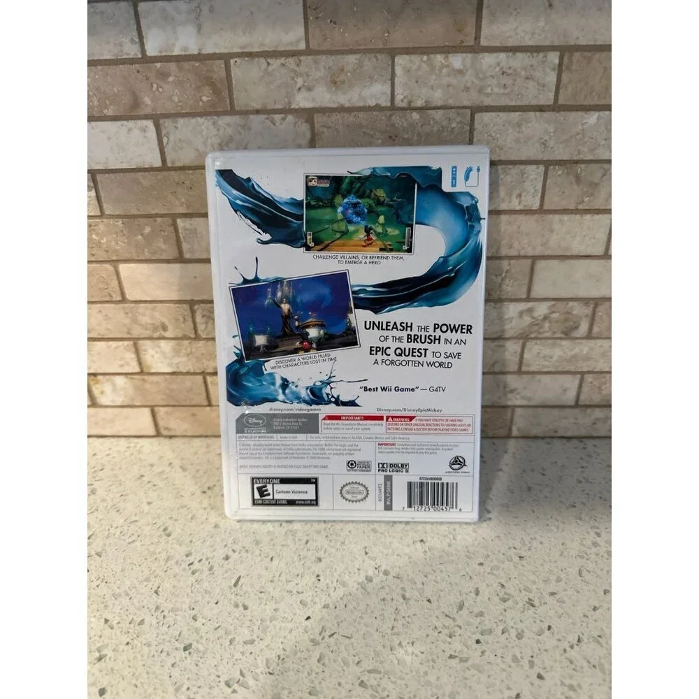 DISNEY EPIC MICKEY‎ NINTENDO WII VIDEO GAME